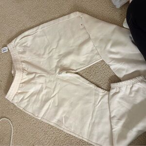 Old Navy Cream Track Pants